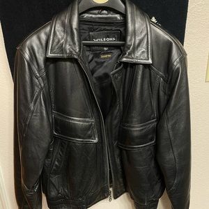 Wilsons Mens Leather Coat.